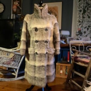 Vintage 1950’s Rabbit Fur Coat